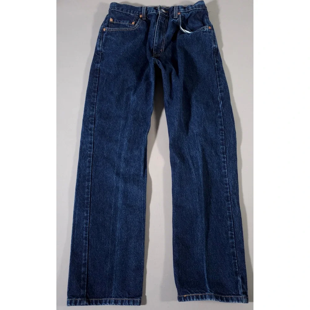 Levi's 505 Jeans Mens 34x30 (31x30) Dark Wash Regular Fit‎ Straight Vintage Y2K